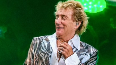 Billy Joel And Rod Stewart In Concert