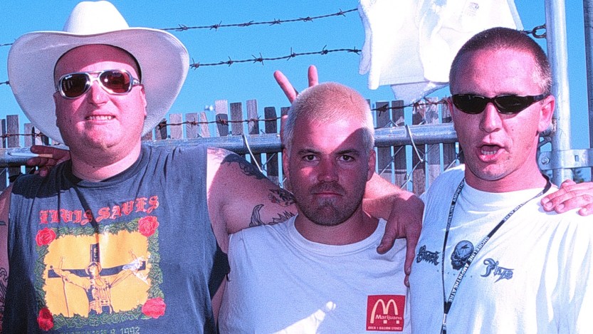 Sublime backstage in Mountain View, Calif.