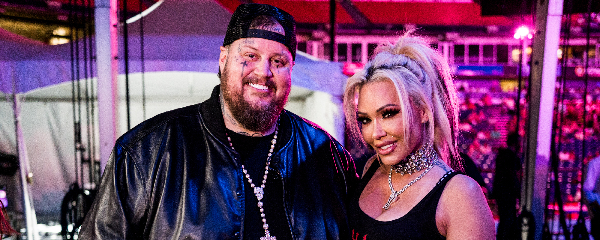 Watch Bunnie Xo Barely Contain Herself When Jelly Roll Decided to "Pop, Lock & Drop It"