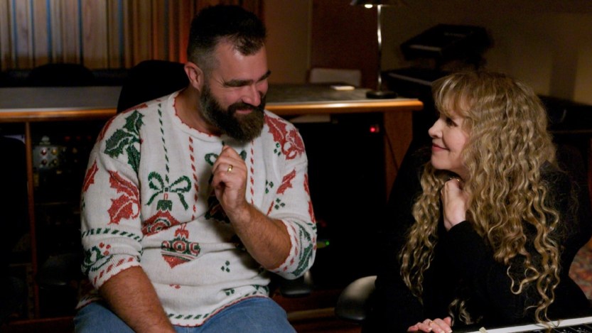 Listen to Stevie Nicks’ New Holiday Duet with Retired NFL Star Jason Kelce (Travis’ Brother), “Maybe This Christmas”