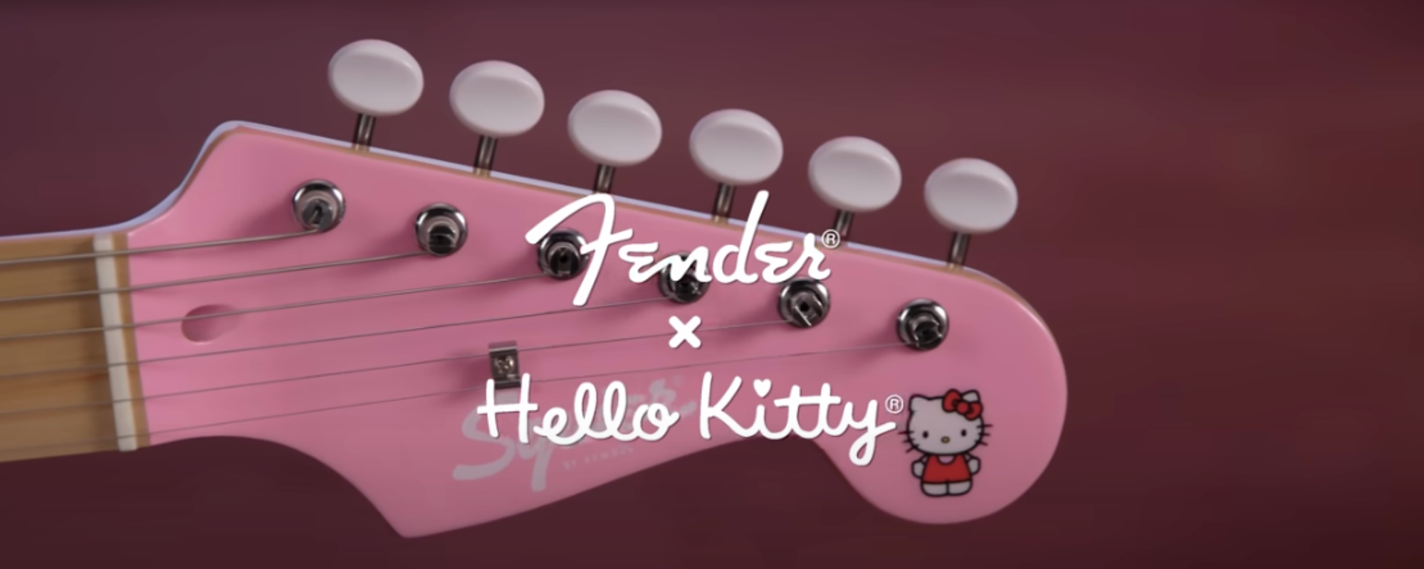 Hello Kitty Stratocaster: Fender’s Purr-fect 50th Anniversary Celebration