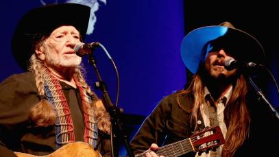 Lukas Nelson and Willie Nelson