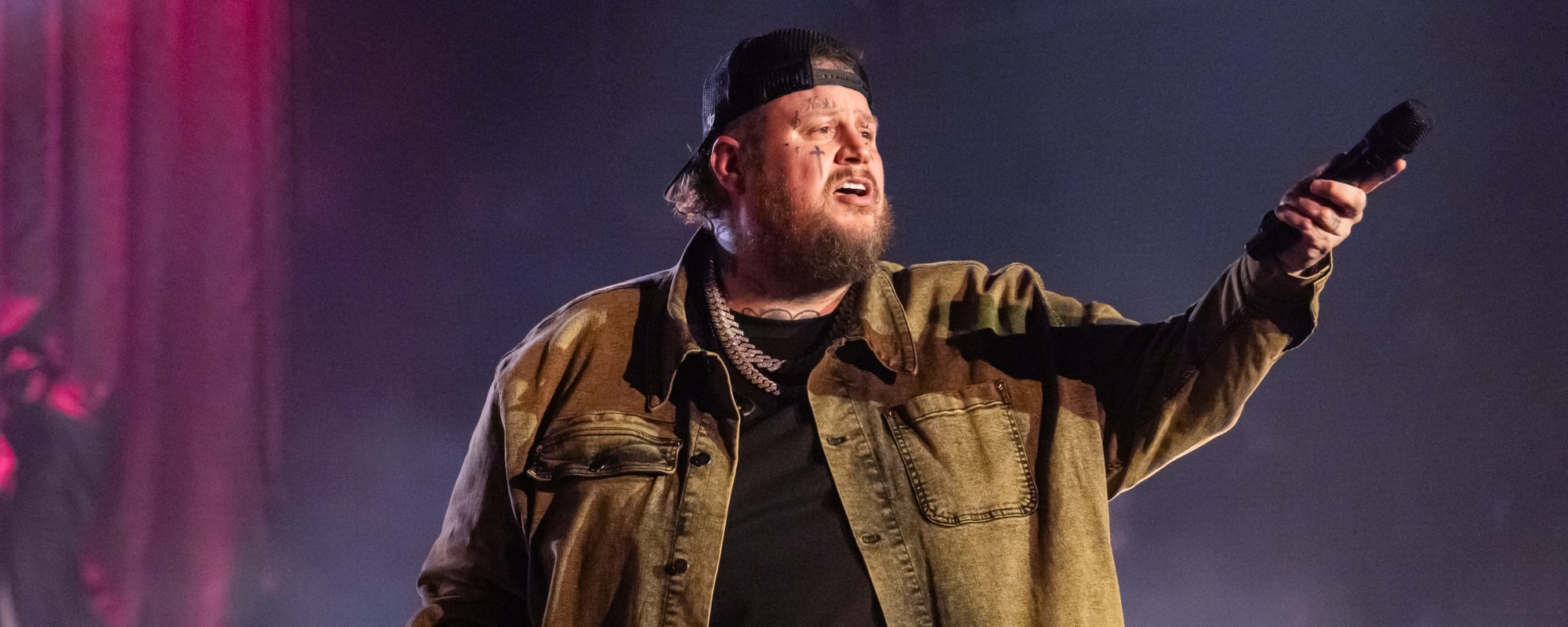 Jelly Roll performed with Brooks & Dunn at the CMA Awards