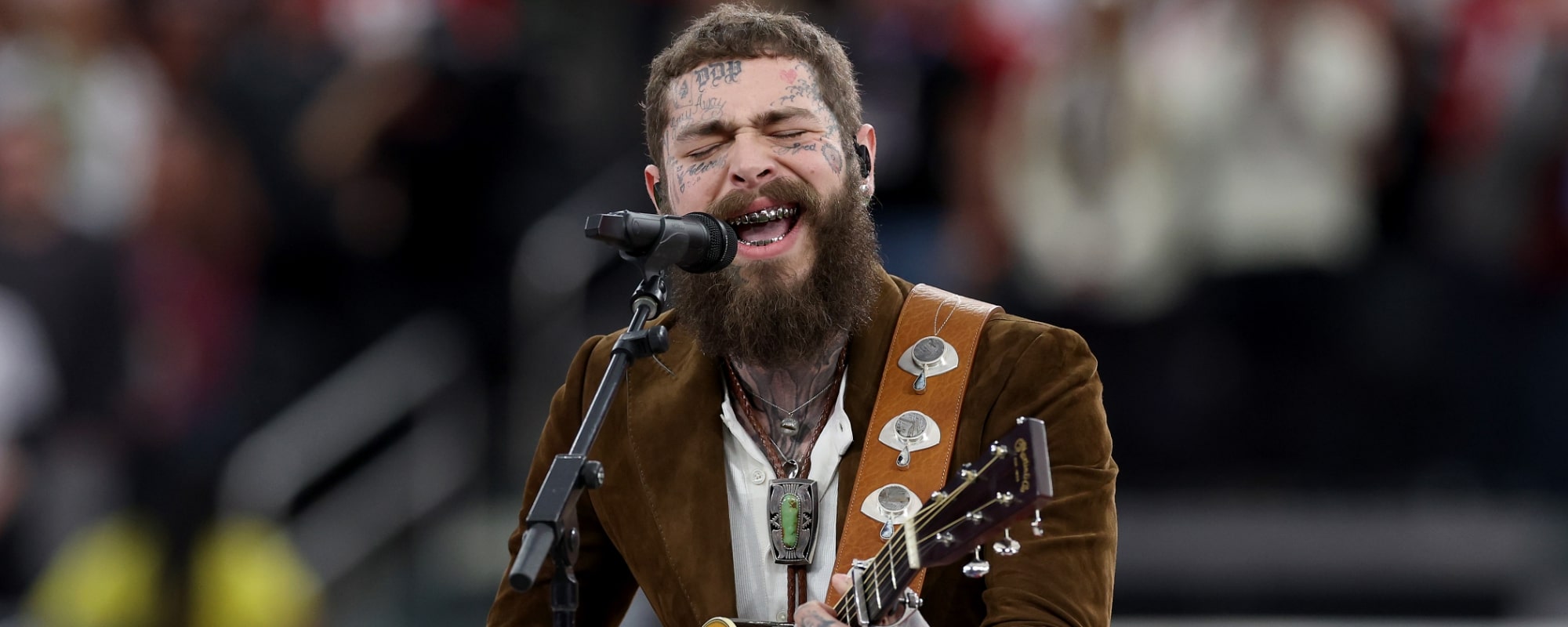 Post Malone performed "California Sober" with Chris Stapleton at the CMA Awards