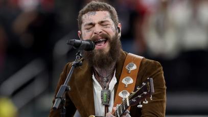 Post Malone performed "California Sober" with Chris Stapleton at the CMA Awards