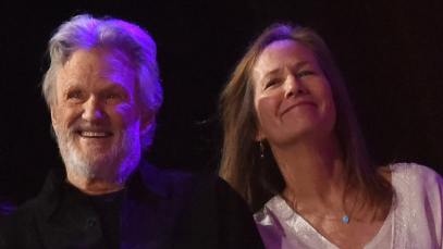 Kris Kristofferson and Lisa Meyers