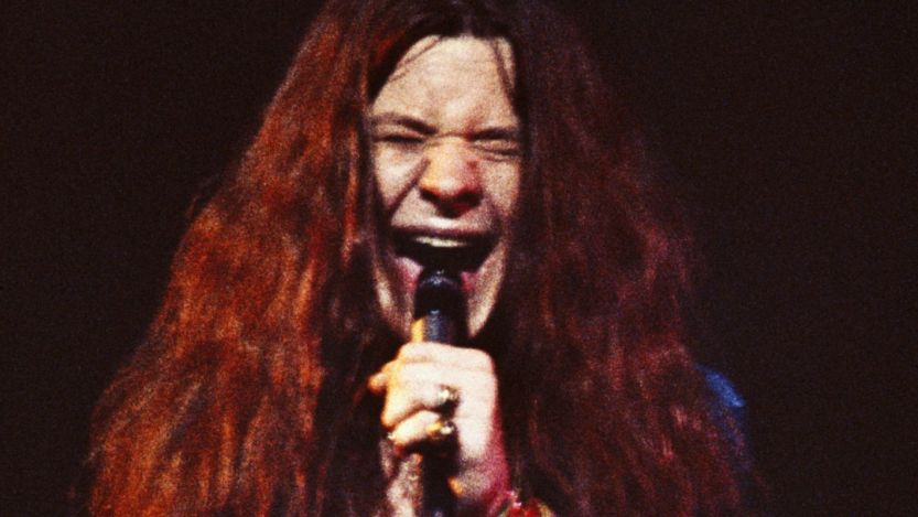 Janis Joplin performing
