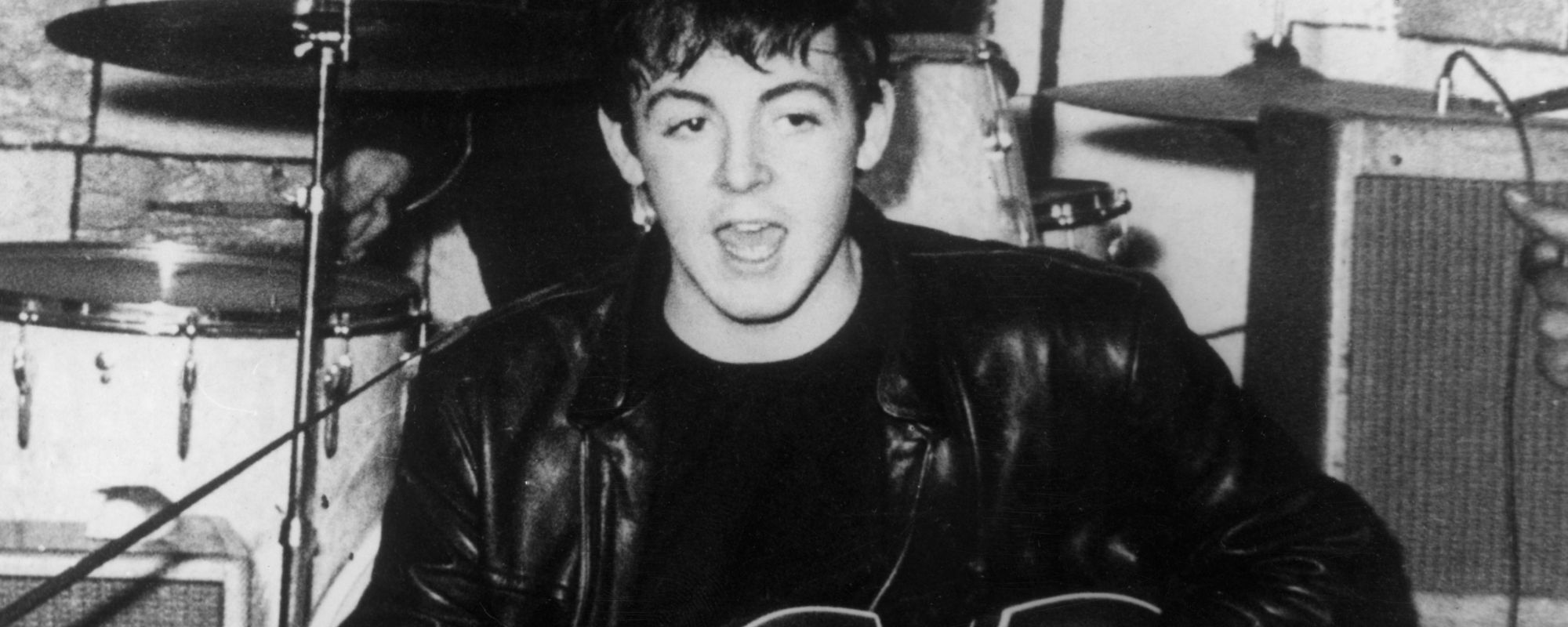 Paul McCartney performing