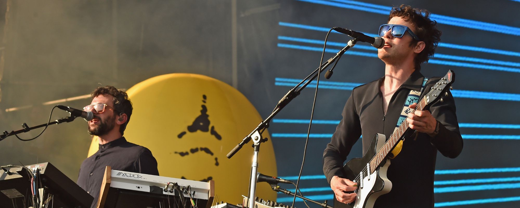 Indie band MGMT performing