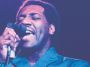 Otis Redding, who just barely missed 27 Club dying at 26, performing