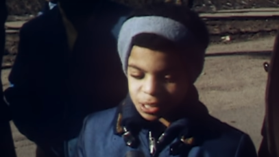 Prince at 11 years old, via YouTube
