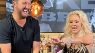 Jelly Roll’s Wife Bunnie Xo Shares a Secret, Shakes Her Tailfeather With Luke Bryan