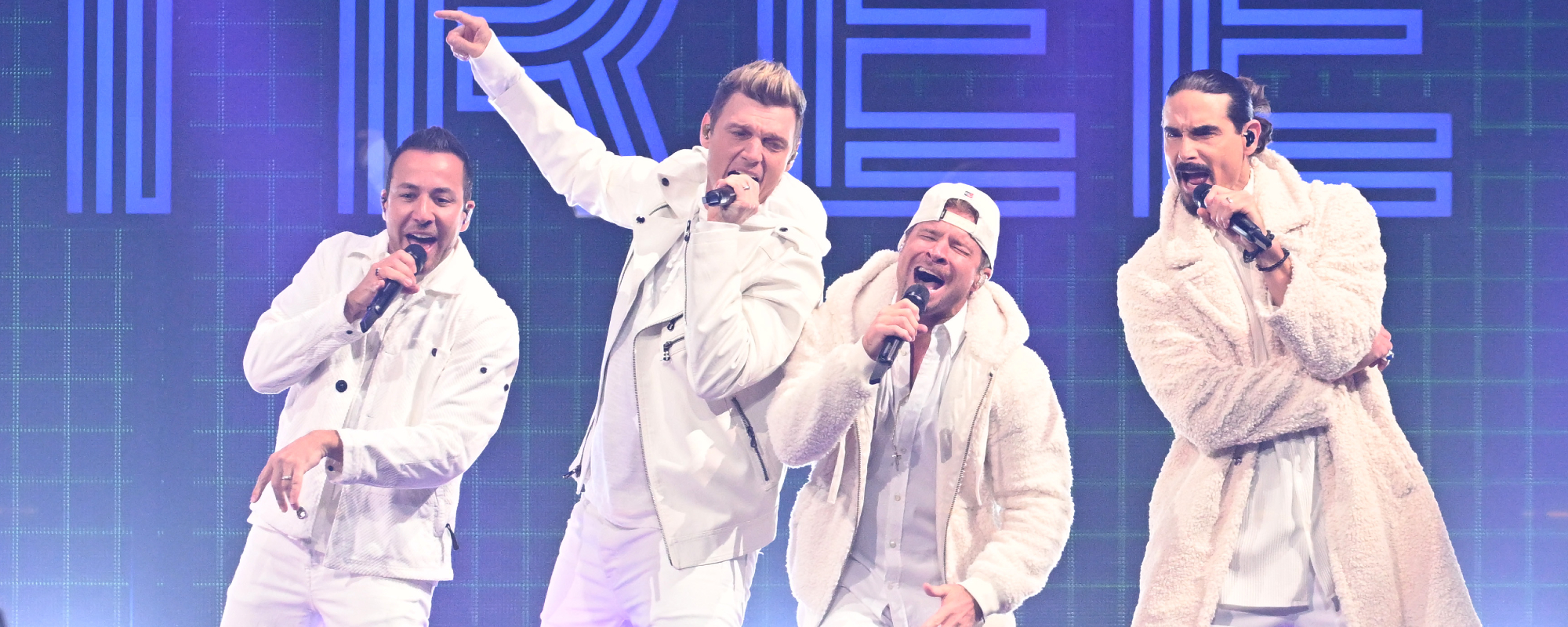 Backstreet Boys Take Over New York for Special Performance at 2024 Center Christmas Tree Lighting Ceremony