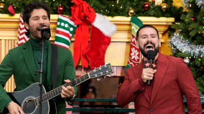 Dan + Shay Bring a Little Country to the 2024 Rockefeller Center Christmas Tree Lighting Ceremony