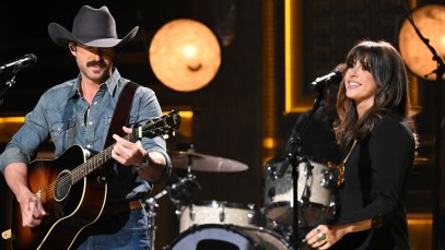 Ella Langley and Riley Green