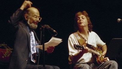 Paul McCartney And Allen Ginsberg