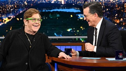 In New ‘Late Show’ Interview, Elton John Explains Why He’s Happy He Retired from Touring, Reveals Some Favorite Elton John Songs