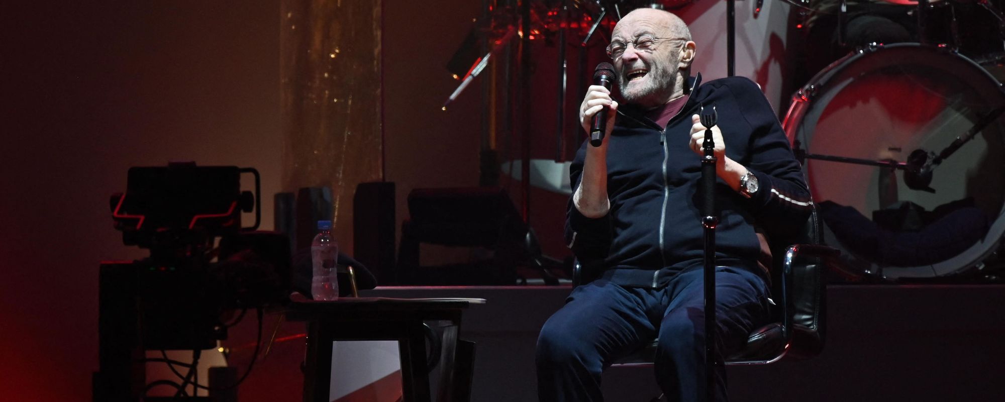 Watch Phil Collins Sit Behind Legendary Drum Kit for the First Time in