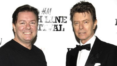 Ricky Gervais Remembers What It Was Like To Work With David Bowie on the Show ‘Extras'