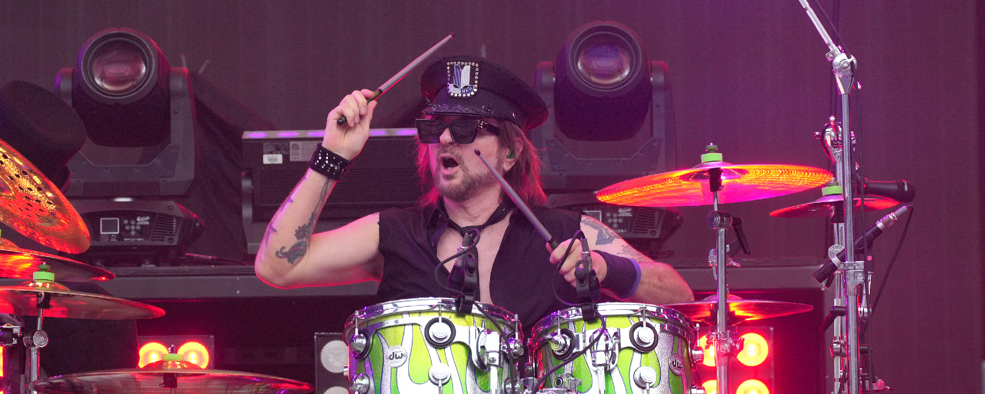 Stolen Poison Drum Kits From Rikki Rockett Recovered, Thief Arrested