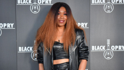 NASHVILLE, TENNESSEE - APRIL 25: Larysa Jaye arrives at City Winery Nashville on April 25, 2024 in Nashville, Tennessee. (Photo by Jason Davis/Getty Images)