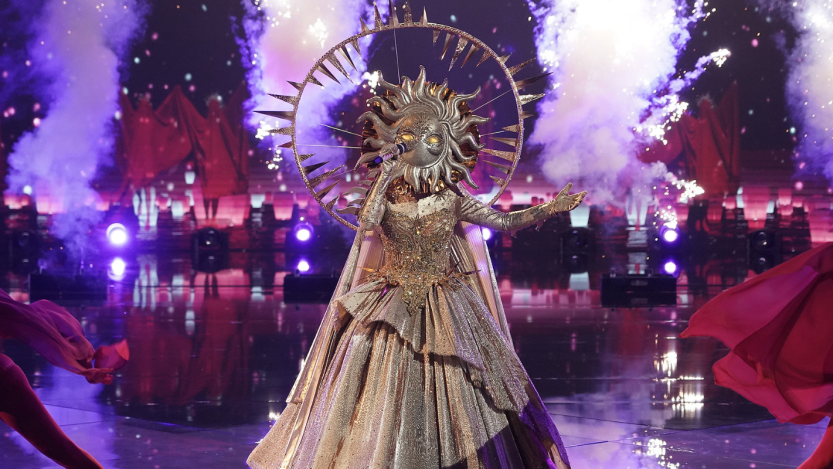 THE MASKED SINGER: Sun in the The Group A Play Offs - Famous Masked Words episode of THE MASKED SINGER airing Wednesday, Oct. 7 (8:00-9:00 PM ET/PT) on FOX. (Photo by FOX via Getty Images)