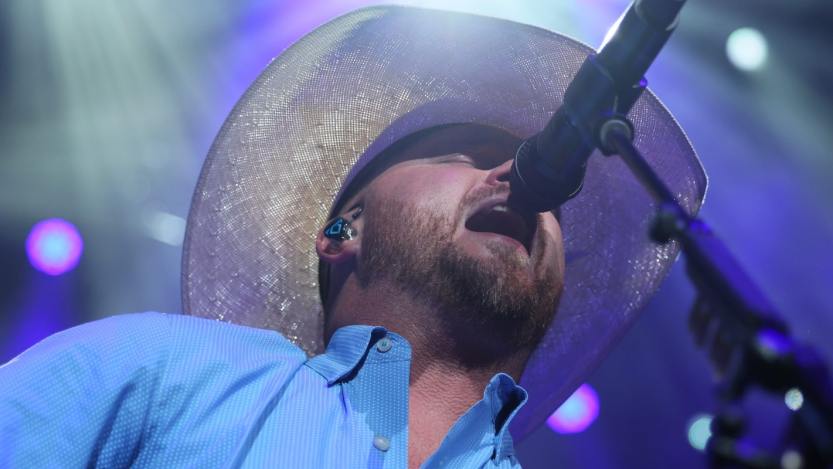Cody Johnson performed at the CMA Country Christmas