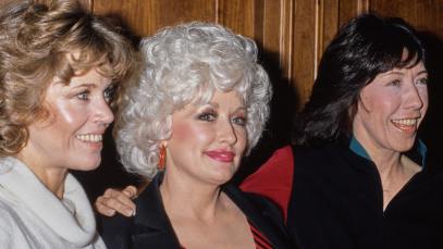 Dolly Parton and her 9 to 5 castmates