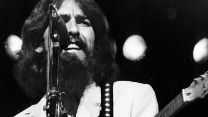 George Harrison performing