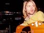 Kurt Cobain looking off to the side