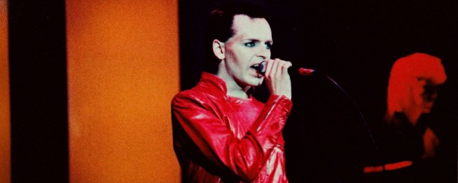 Gary Numan Performs At Hammersmith Odeon In 1980