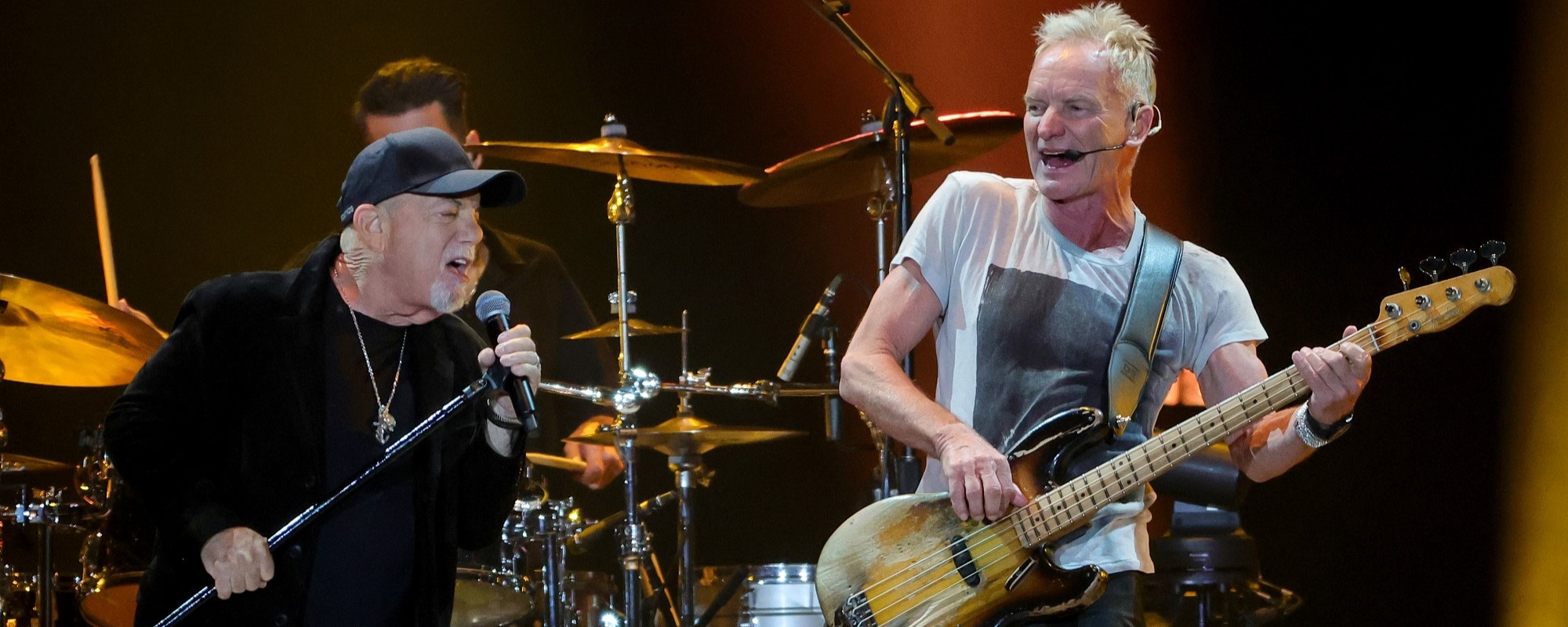 Billy Joel Announces New U.S. Co-Headlining Concerts with Sting and Rod Stewart in September