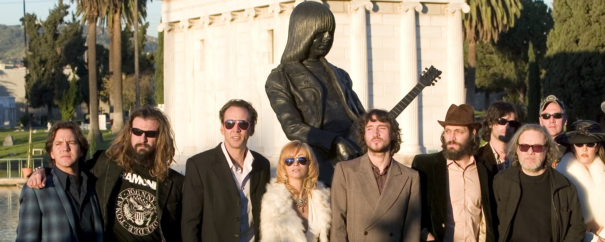 On This Day in 2005: A Johnny Ramone Statue Was Unveiled at During a Star-Studded Ceremony at an L.A. Cemetery