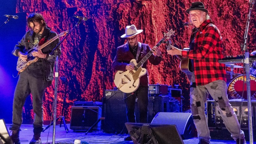 Neil Young Reveals He’s Recording a New Album with Producer Lou Adler and Backing Band The Chrome Hearts: “It’s Blown My Mind”