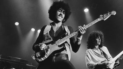 Thin Lizzy's Phil Lynott seemingly predicted his death in the song heart attack.