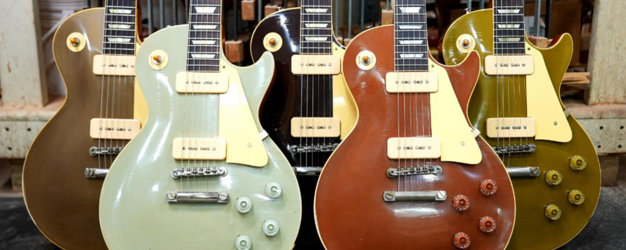 The New Gibson Custom 1955 NAMM Show Commemorative Les Pauls are Here, and I’m Floored