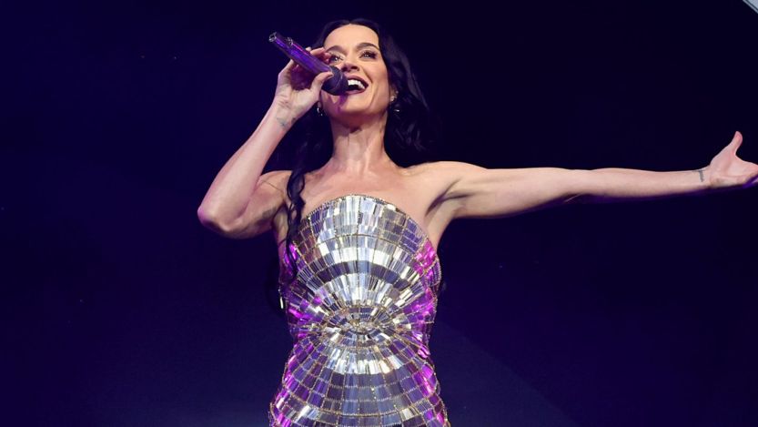Katy Perry performing
