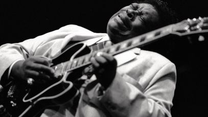 B.B. King blues player
