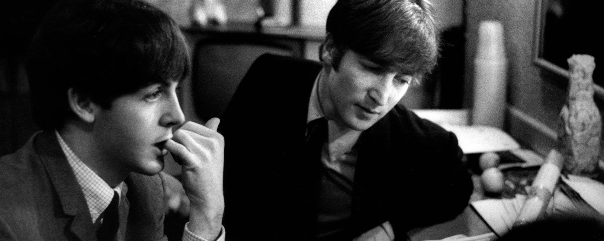 Paul McCartney and John Lennon