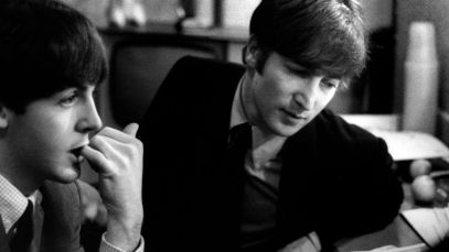 Paul McCartney and John Lennon