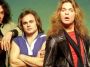 Rock music icons Van Halen standing together