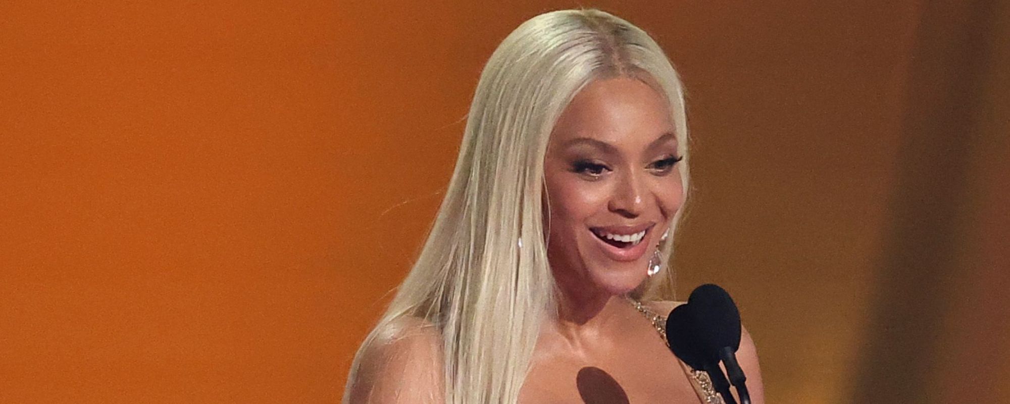 Beyoncé Just Won a Grammy for Best Country Album and Her Reaction Is Everything