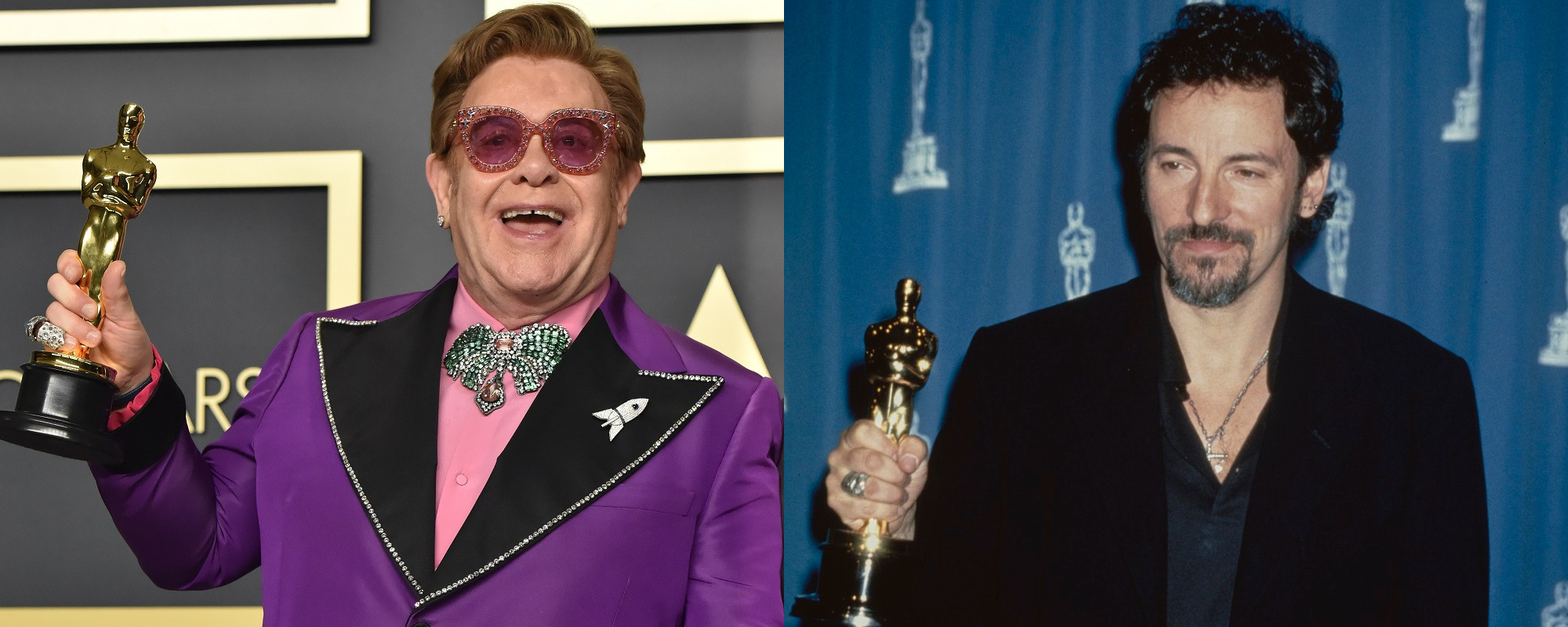 With Elton John Competing for a Possible Third Oscar, Here’s a Look at Other Rock Hall Inductees Who’ve Won Academy Awards for Best Song