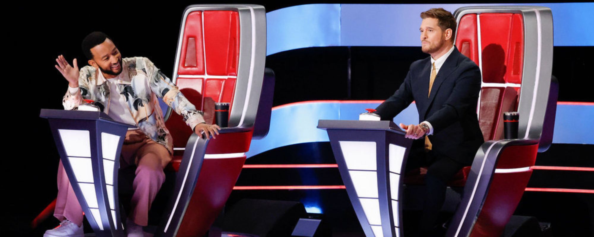 ‘The Voice:’ Competition Heats up as Coaches John Legend, Michael Bublé Race to the Finish Line