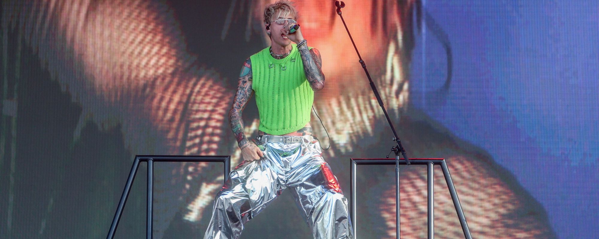 Bob Dylan Just Shared a Live MGK Performance to Social Media, and We Have Questions