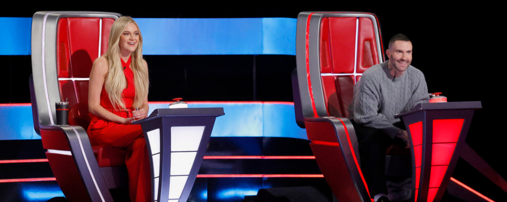 Kelsea Ballerini and Adam Levine