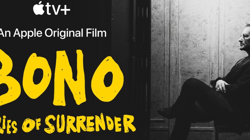 New Documentary Based by U2 Frontman Bono’s Memoir, ‘Surrender,’ and Book Tour Set to Premiere on Apple TV+