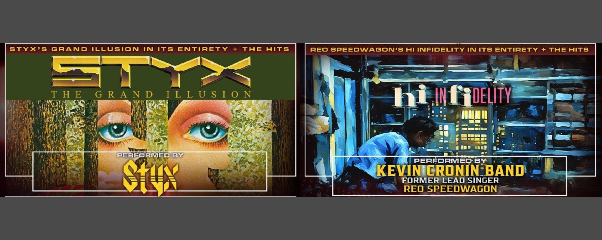 Styx and REO Speedwagon’s Kevin Cronin to Showcase Full-Album Performances on Brotherhood of Rock Tour with Don Felder