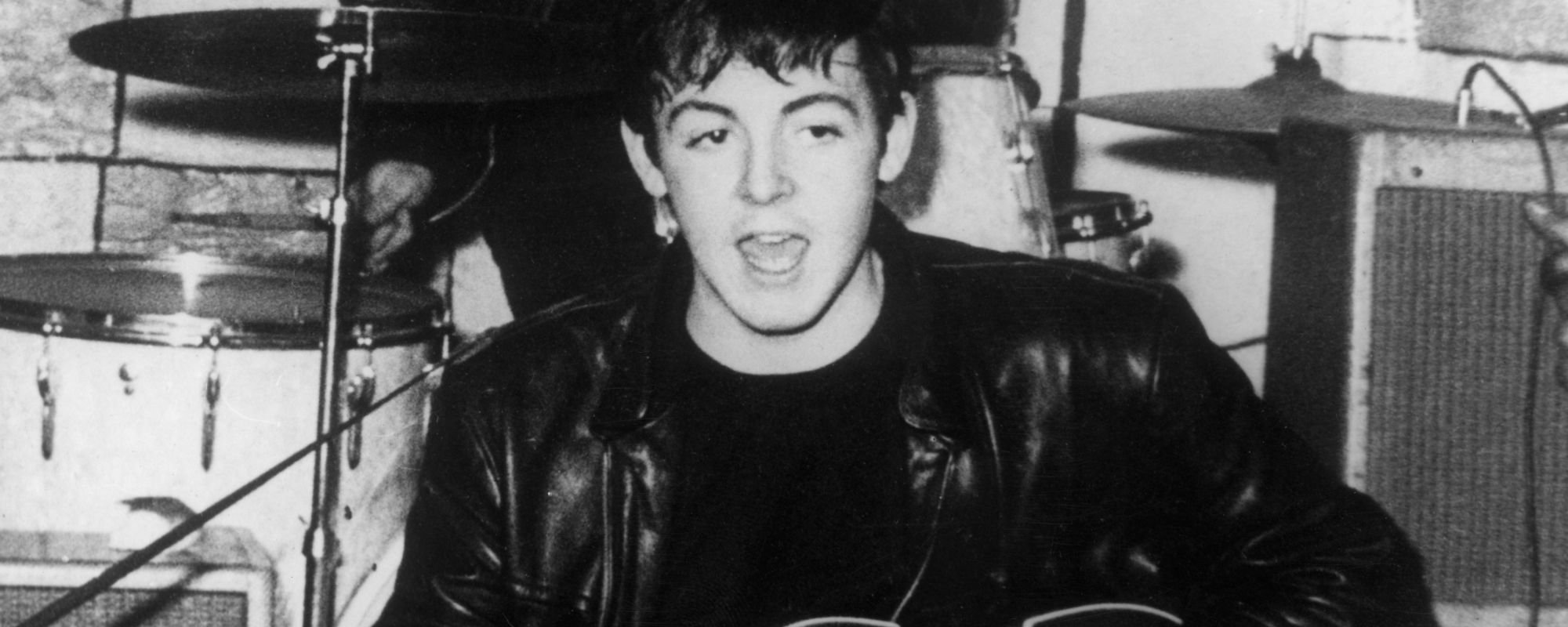 Paul McCartney performing