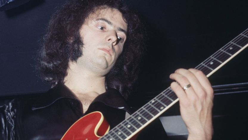 Deep Purple's Ritchie Blackmore performing